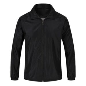 140GSM windbreaker black front