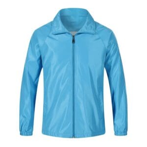 140GSM windbreaker blue front