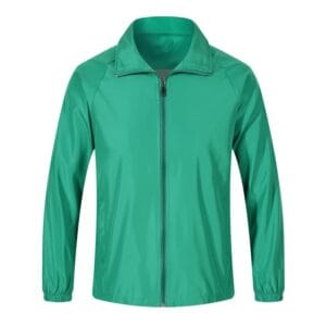 140GSM windbreaker green front