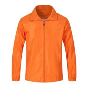 140GSM windbreaker orange front