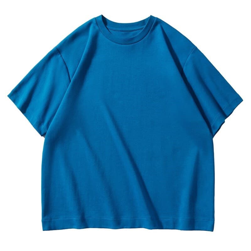 Blend Oversized Tee 300GSM-blue front