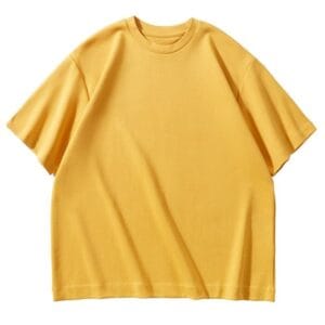 Blend Oversized Tee 300GSM mustard front