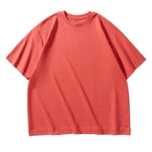 Blend Oversized Tee 300GSM orange red front