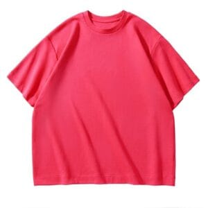 Blend Oversized Tee 300GSM pink front
