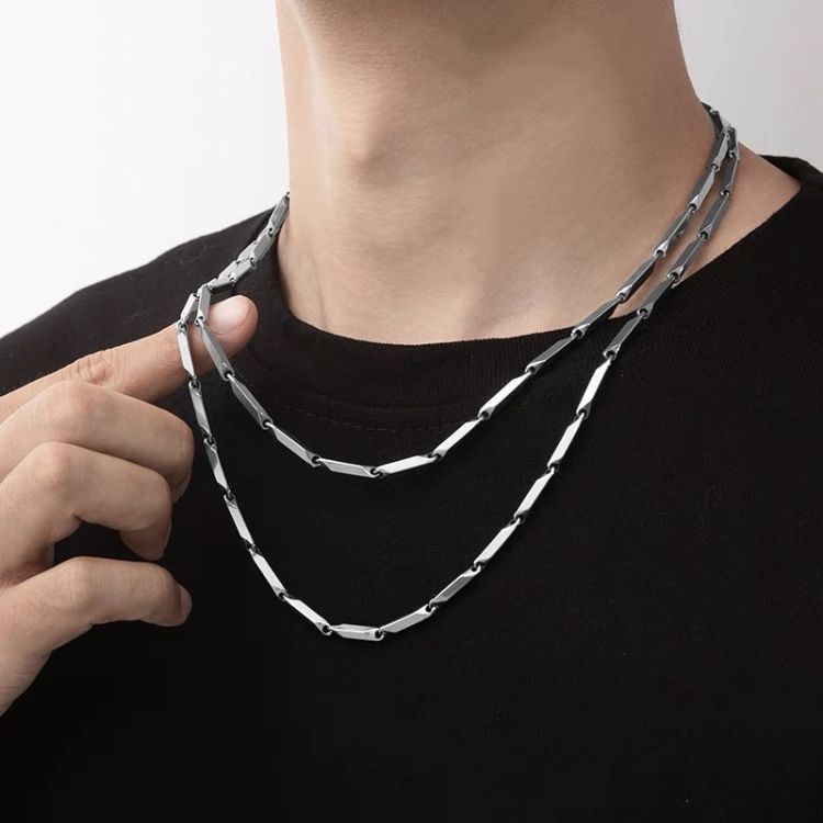 Clavica Chain Titanium Steel Necklace