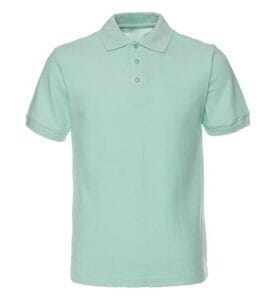 Cotton Polo Tee PGY 1CA03 apple green front