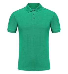 Cotton Polo Tee PGY 1CA03 green front
