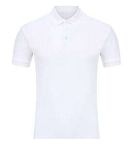 Cotton Polo Tee PGY 1CA03 white front