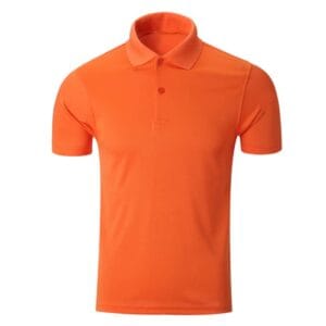 Drifit Polo Tee PGY 1030 orange front