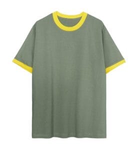 Duo Tone Regular Tee green yellow