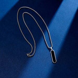 Geometric Titanium Steel Necklace 3