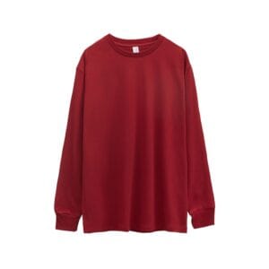 Long Sleeve Tee 250GSM dark red