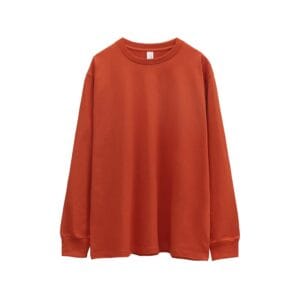 Long Sleeve Tee 250GSM orange