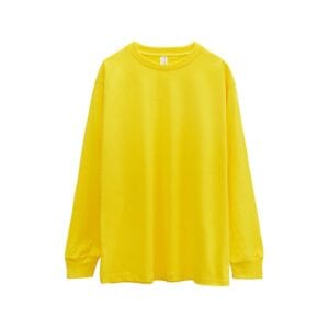 Long Sleeve Tee 250GSM yellow