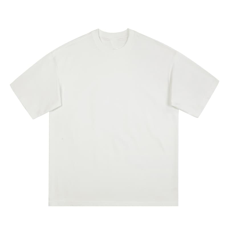 Oversized Reinforced Collar 250GSM- OFFWHITE FRONT