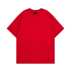 Oversized Tee 220GSM red