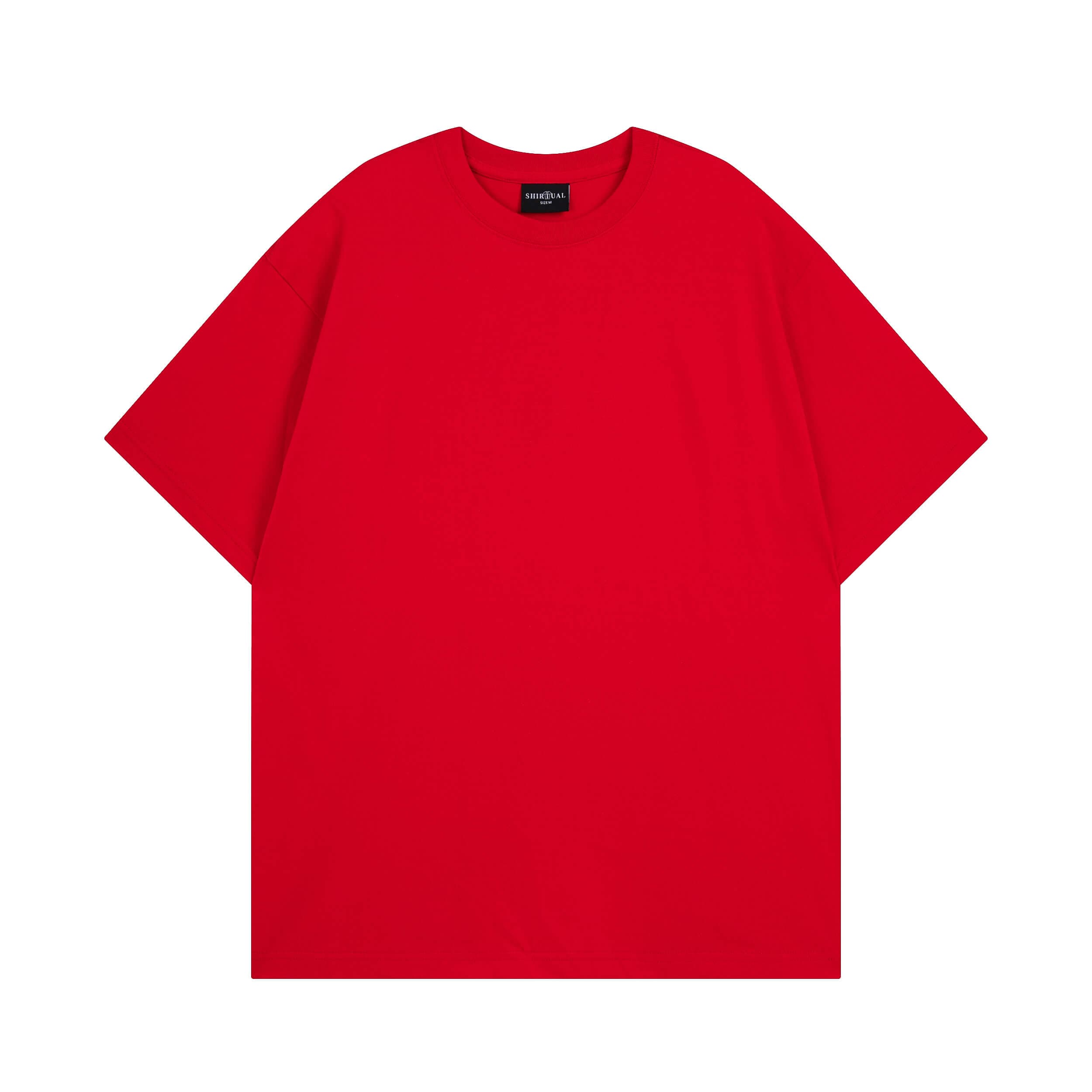 Oversized Tee 220GSM-red