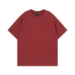Oversized Tee 240GSM Dark Red