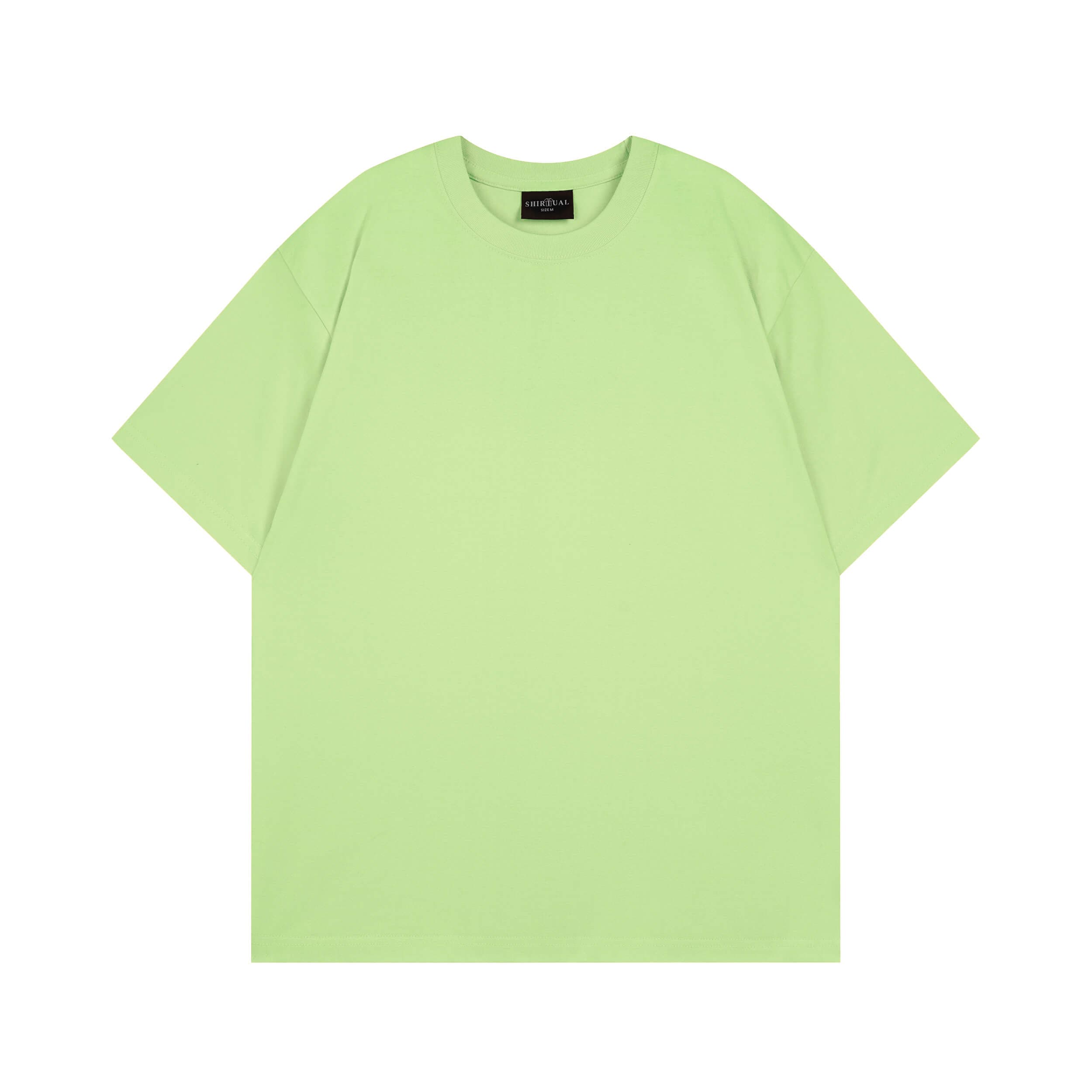 Oversized Tee 240GSM-Lime green