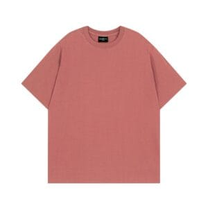 Oversized Tee 240GSM light red