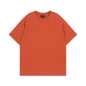 Oversized Tee 240GSM orange red