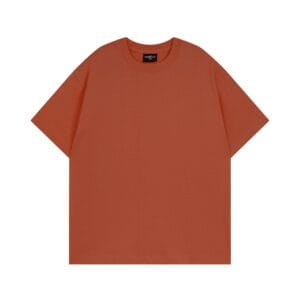 Oversized Tee 260GSM orange red