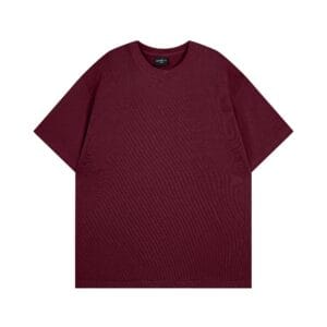 Oversized Tee 280GSM dark red