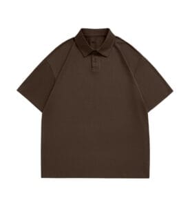 Polo Oversized Tee brown