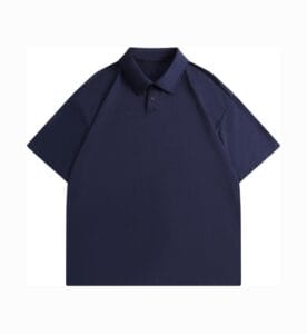 Polo Oversized Tee navy blue