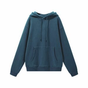 Premium Hoodie BE blueish green front