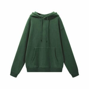 Premium Hoodie BE forest green front