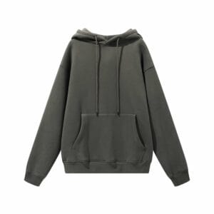 Premium Hoodie BE greyish brown front