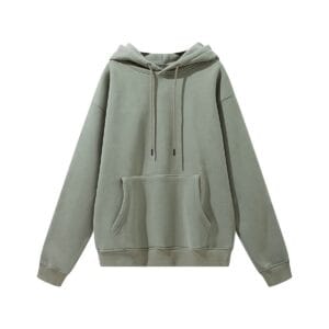 Premium Hoodie BE greyish green