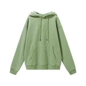 Premium Hoodie BE matcha green front