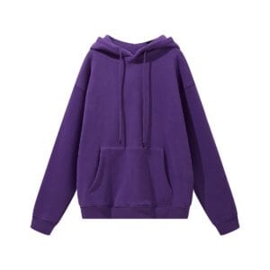 Premium Hoodie BE purple front