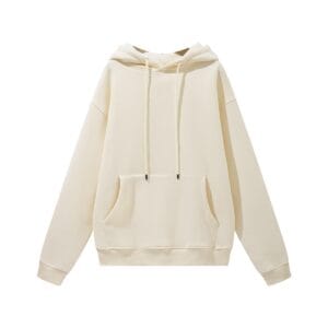 Premium Hoodie BE sand front