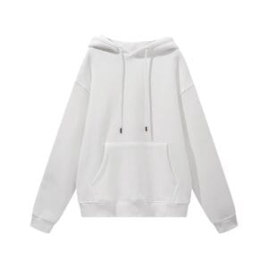 Premium Hoodie BE white front