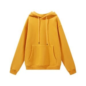 Premium Hoodie BE yellow front