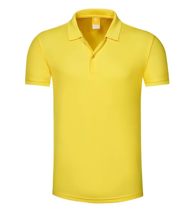 Premium Polo Tee TS #621-Yellow Front