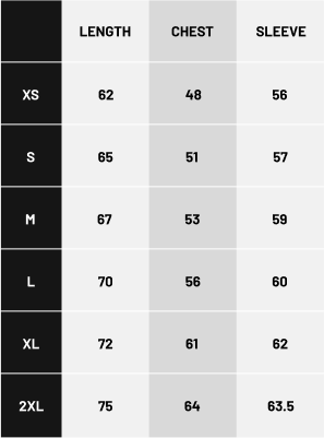 PremiumHoodieK2 SizeChart Mb