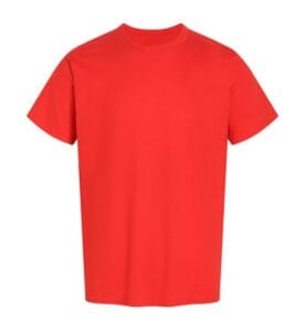 Regular Tee T1800 red front
