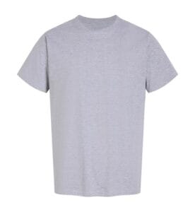 Regular Tee T1800 sports grey front