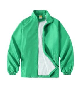 TS 112 Windbreaker Green Front