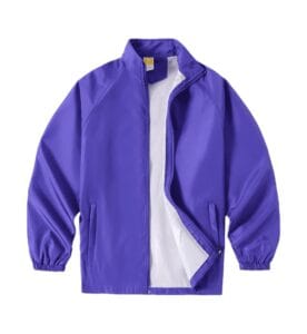 TS 112 Windbreaker Purple Front