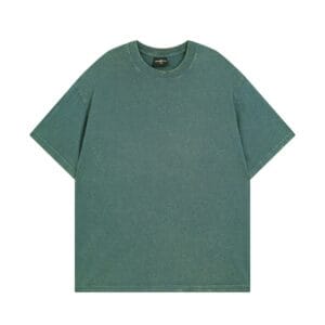 Washed Oversized Tee 200GSM forest green
