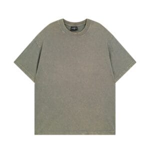 Washed Oversized Tee 200GSM olive