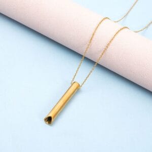 Whistle Stainless Steel Necklace 4