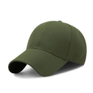 ZY1001 6 panel baseball cap velcro strap army