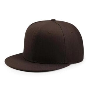 ZY1014 snapback dark brown