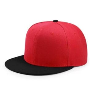 ZY1014 snapback red black